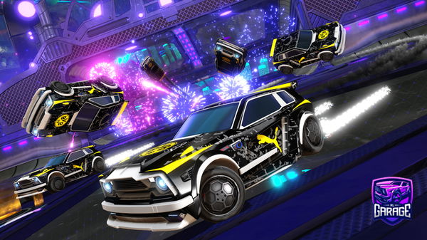 A Rocket League car design from daniracer23