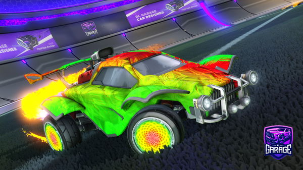 A Rocket League car design from EvilPotatoMaster