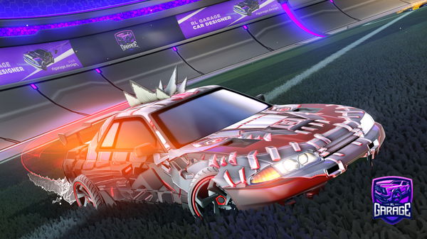 A Rocket League car design from Raiyu