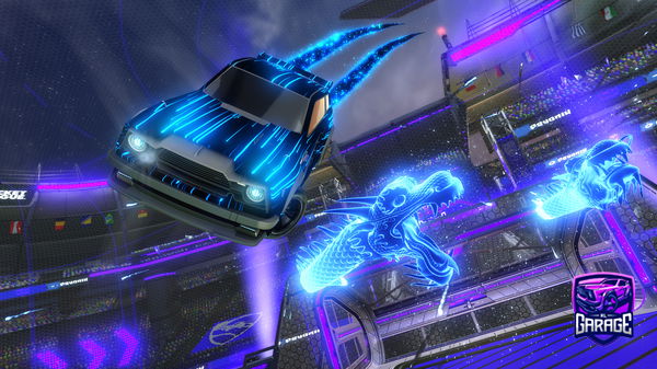 A Rocket League car design from RL_labidas321