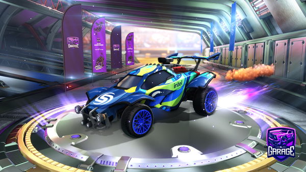 A Rocket League car design from adriandrs17