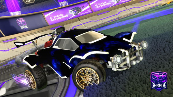 A Rocket League car design from Pupsie