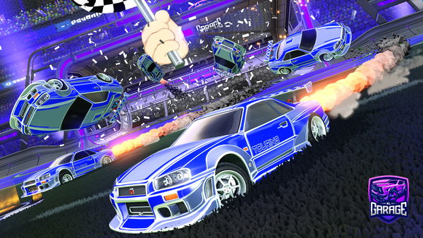 A Rocket League car design from jdmfan13