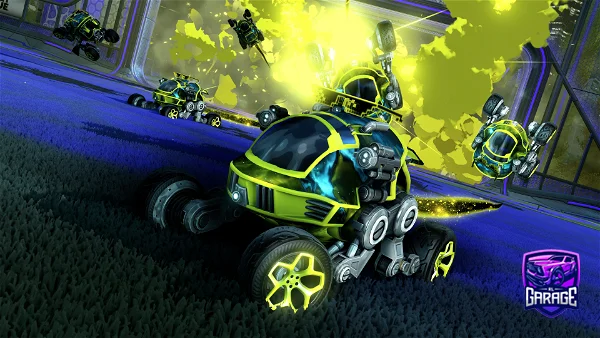 A Rocket League car design from boomRomba