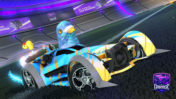 A Rocket League car design from sg19sg19