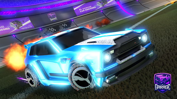 A Rocket League car design from nahuel_guzman13