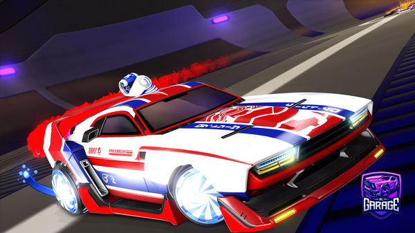 A Rocket League car design from Mec_GAMER