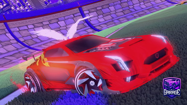 A Rocket League car design from TOASTYOIL