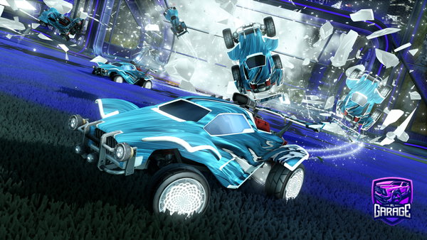 A Rocket League car design from CXR-Electric