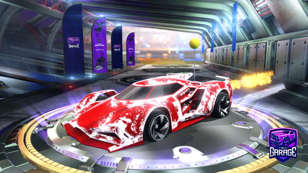 A Rocket League car design from produluxe287