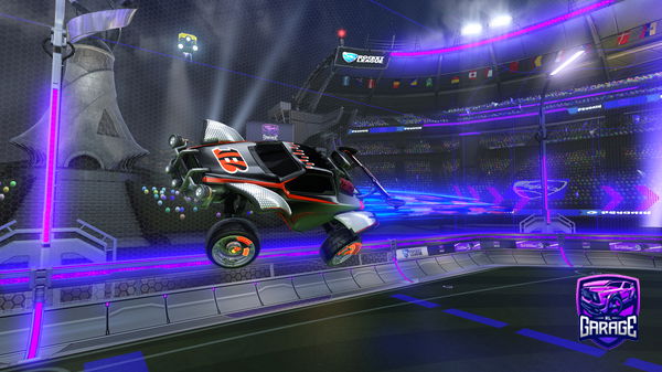 A Rocket League car design from agentduck