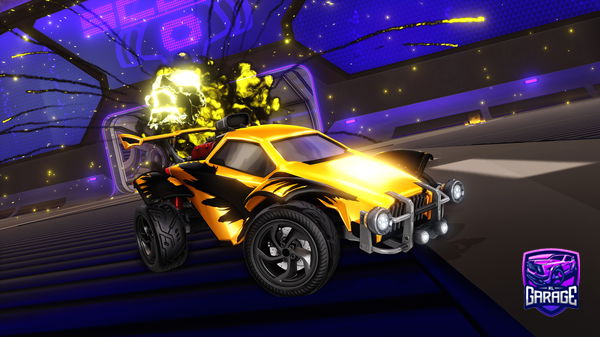 A Rocket League car design from WhyIsBanana