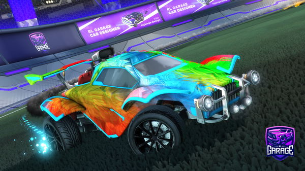 A Rocket League car design from Maxikaxi6194