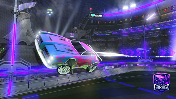 A Rocket League car design from Ginga