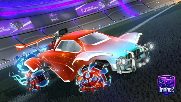 A Rocket League car design from YE6AH