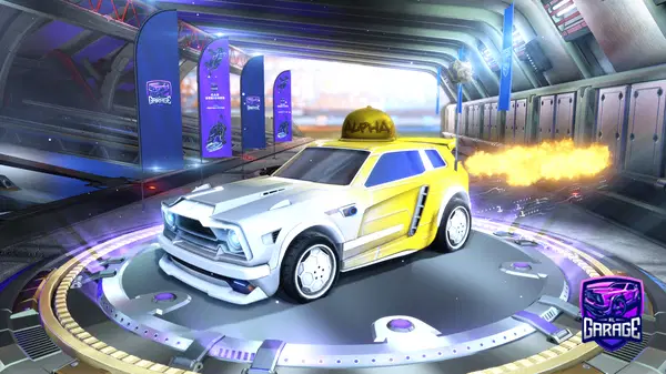 A Rocket League car design from flixcs_YT