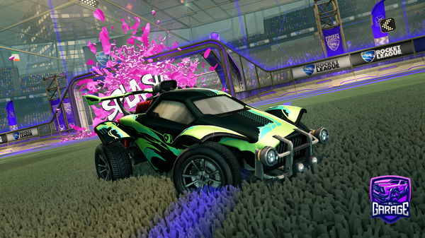 A Rocket League car design from luquetadeus