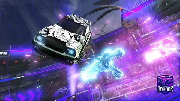 A Rocket League car design from ItzEvan26