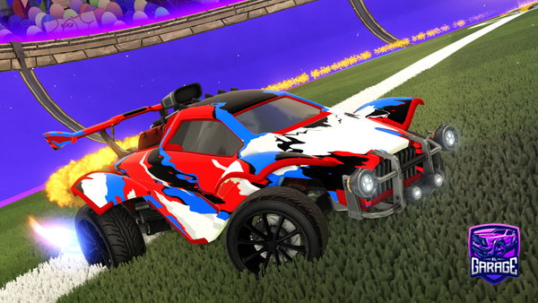 A Rocket League car design from MiniMINNRR