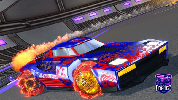 A Rocket League car design from savtoss