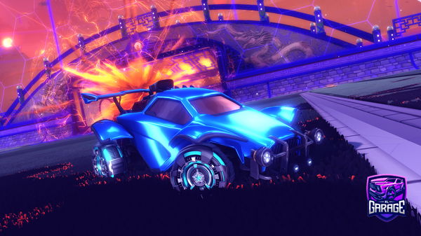 A Rocket League car design from Wanderwolf15