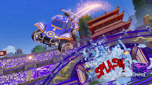 A Rocket League car design from cfergs103