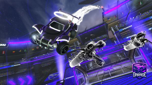 A Rocket League car design from Gabbosplesh