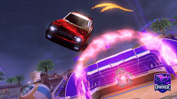 A Rocket League car design from Armankurd011