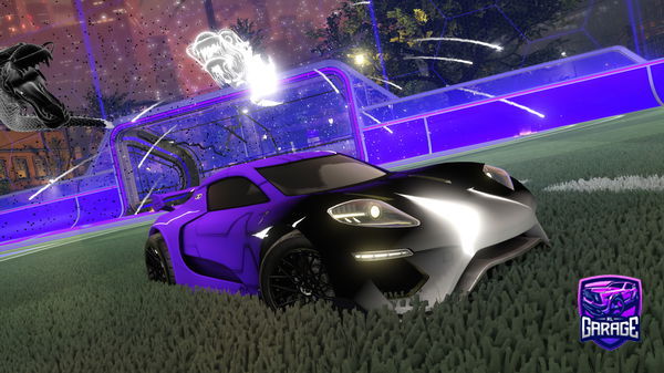 A Rocket League car design from Ox0375