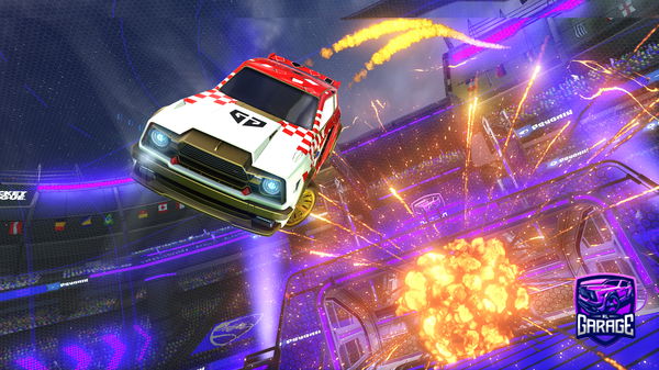 A Rocket League car design from koldfreg