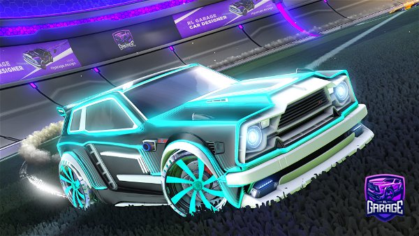 A Rocket League car design from IceyClapsRL
