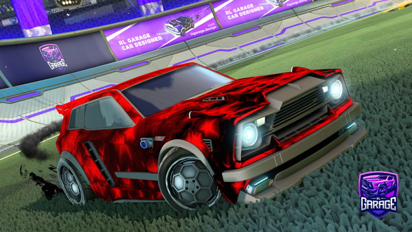 A Rocket League car design from balmysiamangoff