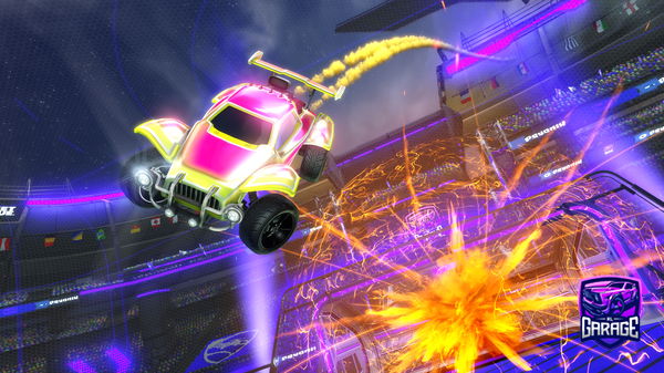 A Rocket League car design from HalalxJalal