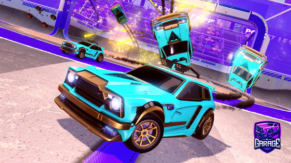 A Rocket League car design from ABE585