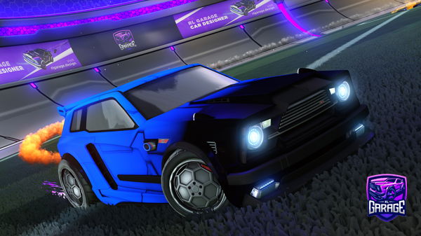 A Rocket League car design from Extrinity