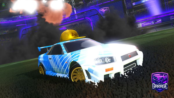 A Rocket League car design from Uglydude51