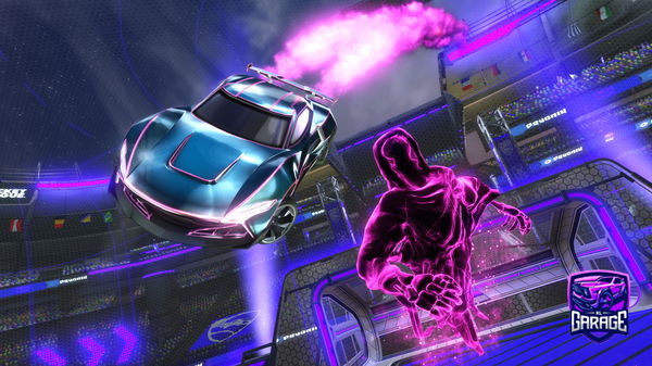 A Rocket League car design from Kings_198