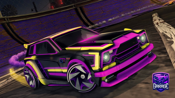 A Rocket League car design from TARGARYENs