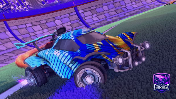 A Rocket League car design from Zippykidz