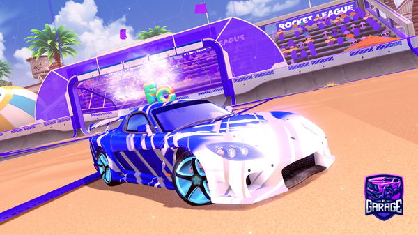 A Rocket League car design from FunkyPants14