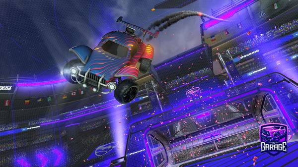 A Rocket League car design from wedie69