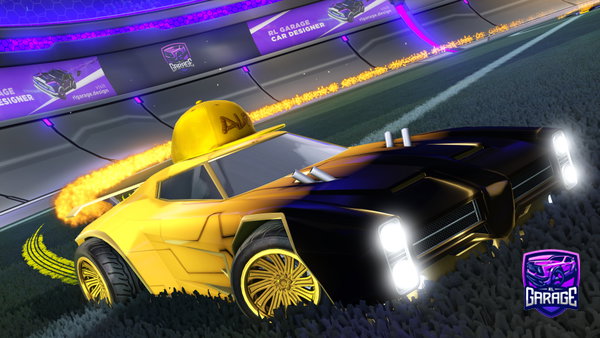 A Rocket League car design from OCTANEBESTCAR0002