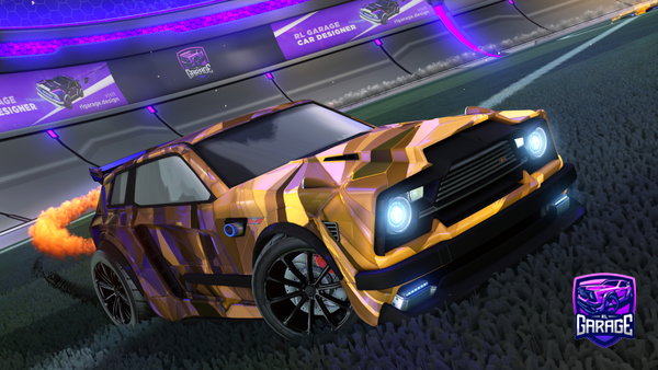 A Rocket League car design from Osimperior