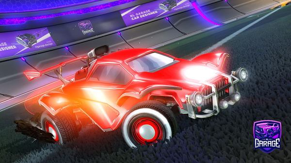 A Rocket League car design from NGreninja11