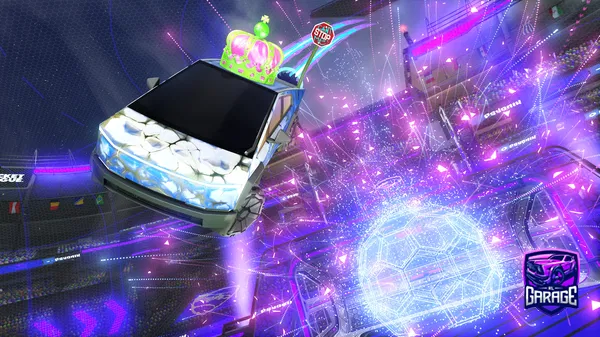 A Rocket League car design from FlexKing15