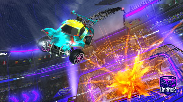 A Rocket League car design from stevo_uwu