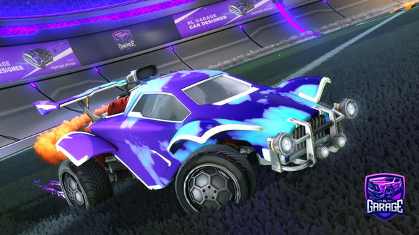 A Rocket League car design from NxtJvcob