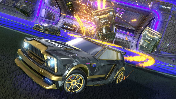 A Rocket League car design from ThePumqkin