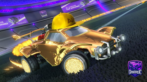 A Rocket League car design from Robin_scootz