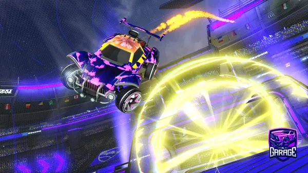 A Rocket League car design from ntrilovesrocketleague